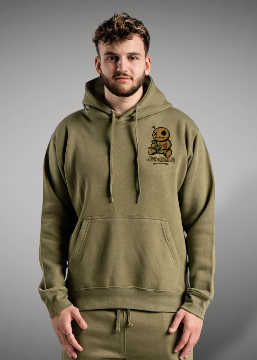 Rags To Riche$ Hoodie - brown plush